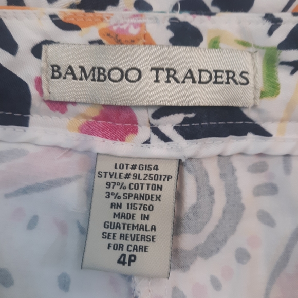 Bamboo traders skirt skort sz 4P *Y - Picture 4 of 7